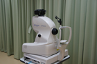 光干渉断層計　眼底疾患の診断、病状の経過を把握する為の機械